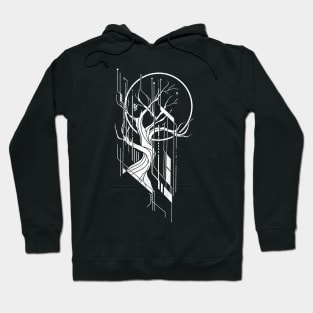 techno tree Hoodie